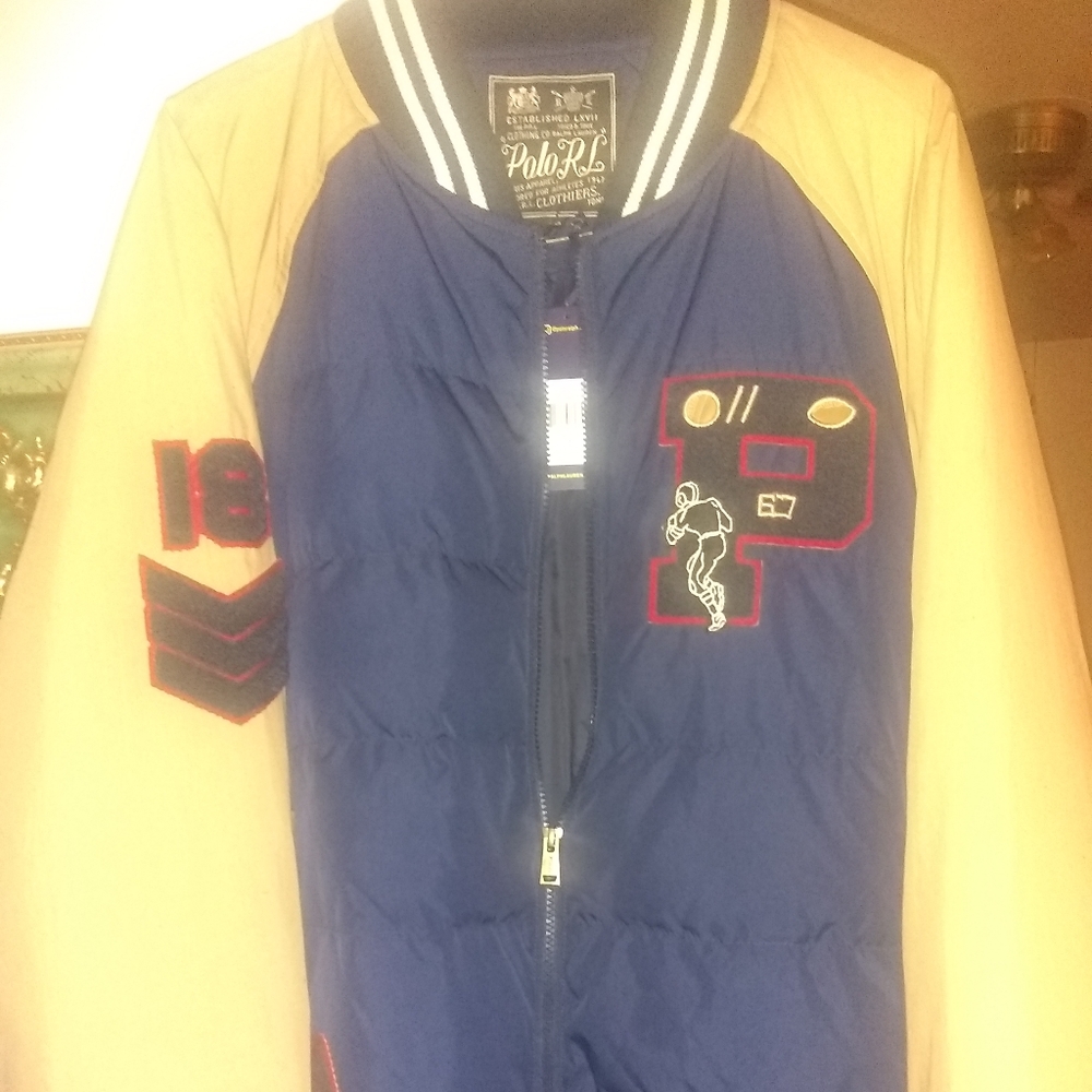 POLO Ralph Lauren VARISTY Puffer Bomber